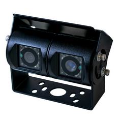 Safety Dave 6" Dash/Windscreen Monitor Black Dual Camera Kit
