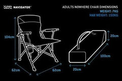 Navigator NAV-011 Nowhere Chair Adult Size