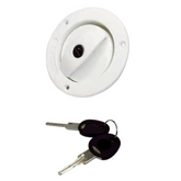 Coast RV White Lockable Water Filler & Cap