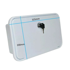 Coast to Coast 800-05902 White External Shower Box