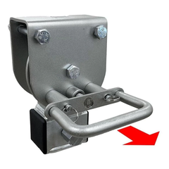 Iluma 420mm Zinc Drop Down Stabiliser Leg