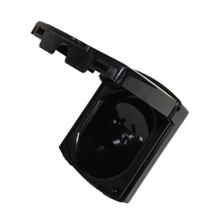 Clipsal Black 10A Modern Style Outlet
