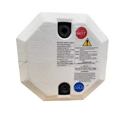 Suburban SW6DERA 12V/240V/LPG Hot Water System with Black Door
