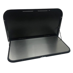 Transeng PT800445B 800x445mm Black LED & USB Picnic Table