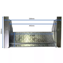 Coast 450-01405 Single Pull Out Caravan Step