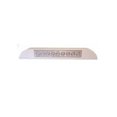Qual Elec 158-256W-9CWM-2P External White Awning Lamp Touch