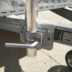 BBQARM BQA-UDM60 Universal Drawbar Mount (No Drill) 60 mm Drawbar