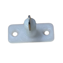 Supex White Single Horizontal T-Toggle with Metal Flipper