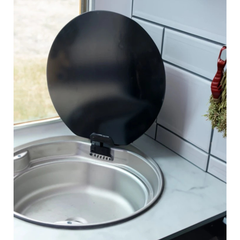 Thetford SBL3013Z Round Bowl Sink with Glass Lid