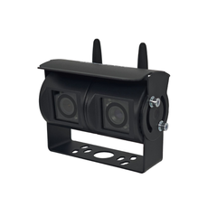 Safety Dave Wireless AHD Rear Vision Kit - 7" Mirror Monitor & Black Dual Camera