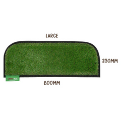 Muk Mat Green Caravan Step 60 x 23cm Black Trim