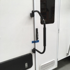 Camco Black Fold Away Grab Handle