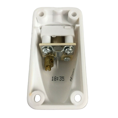 ARL TVEXTWHT White Fully Enclosed External TV Coax Socket