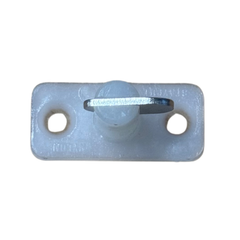 Supex White Double Vertical T-Toggle with Metal Flipper