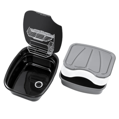 Thetford SBL1054Z Black Enamelled Kitchen Centre Sink Set