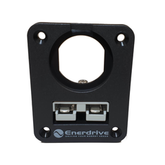Enerdrive EA-APH-02 Panel Mount 50A Anderson Plug Holder and 1 Socket Hole