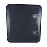 Coast Door 4 Black 566 x 631 with Black Lock