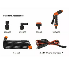 Seaflo Portable 12V 70PSI Washdown Kit