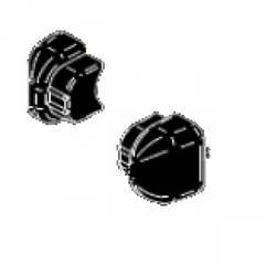 Thule Steps Black LH and RH Plug Footboard