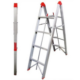 Transeng TRA-BL4STEP 4 Step Collapsible Box Ladder with Storage Bag