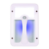 Camec 041480 White Grab Handle with LED & Blue Night Light