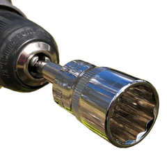 Ground Dogs 19mm Socket & Drill Adaptor