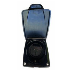 CMS 500-04311 Black 10A Power Outlet