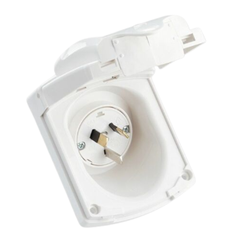 Clipsal White 15A Modern Style Inlet