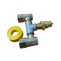 Gas Components 52-SDBA (K) Single to Dual Bay Adaptor Kit