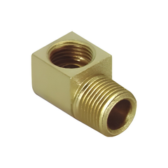 Gas Components 5904 Inverted Flare 1/4" x 1/4" MNPT Elbow