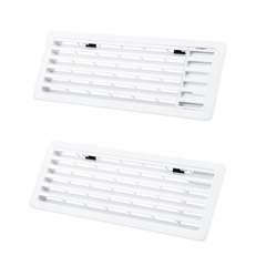 Thetford White Upper & Lower Vent Kit