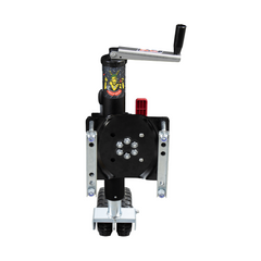 BOS 682-008 3 LUG Black Ops Manual Welded Wheel Jockey Unit
