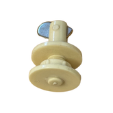 Supex White Double T-Toggle with Metal Flipper