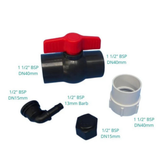 Camec Grey Water Fittings to suit 110 Litre Tank