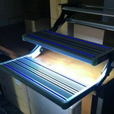 Transeng TRA-DM545LED Double 12v Blue LED Manual Step