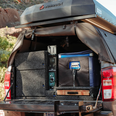 Enerdrive Adventurer Power System with Simarine Battery Monitor (Left)