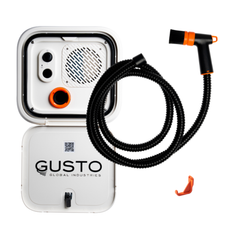 Gusto GUSTOWHT White Air-Powered & Water-Free Cleaning Device
