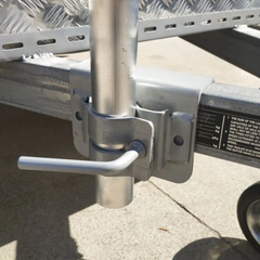 BBQARM BQA-UDM75 Universal Drawbar Mount (No Drill) 75 mm Drawbar