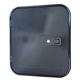Coast Door 1 Black 399 x 349 with Black Lock