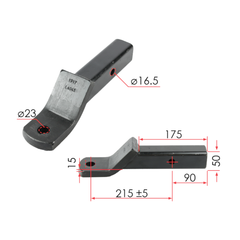 TAG 3500kg Tow Ball Mount