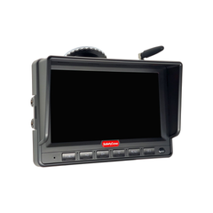 Safety Dave Wireless AHD Rear Vision Kit - 7" Mirror Monitor & Black Dual Camera