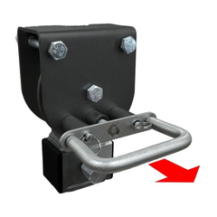 Iluma 420mm Black Drop Down Stabiliser Leg