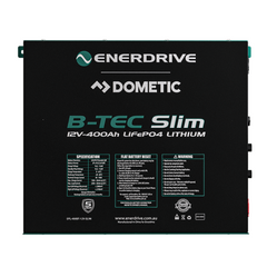 Enerdrive EPL-400BTM-12V B-TEC 12V 400AH Slim Lithium Battery