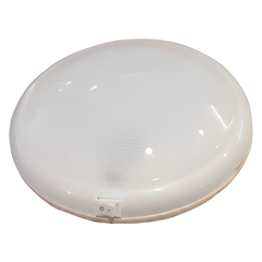 Qual Elec W250M 250mm Oyster Ceiling Light