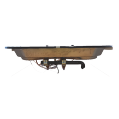 Camec 051860 Gas Hob 3 Burner with Glass Lid & 12V Ignition