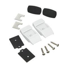 Fiamma 98655-176 White Plastic Leg Wall Bracket Kit