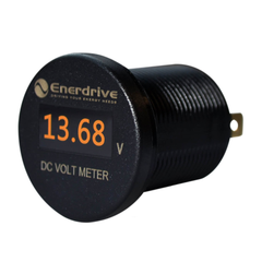 Enerdrive EA-OLED-VOLT Round OLED DC Volt Meter