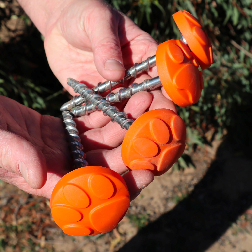 Ground Puppy Screw In Peg with Safety Cap