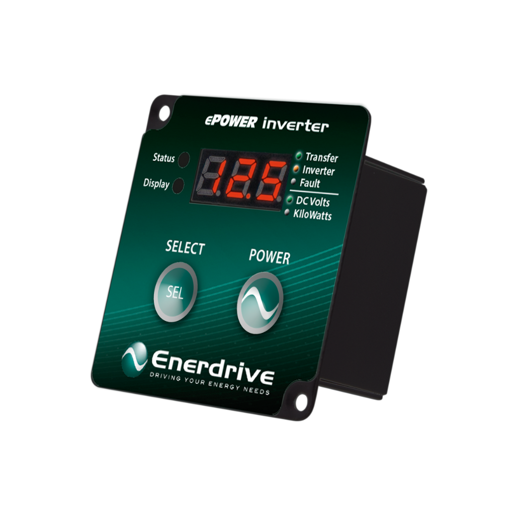 Enerdrive EN1120S-X 2000W 12V True Sine Wave Inverter with AC Transfer & Safety Switch