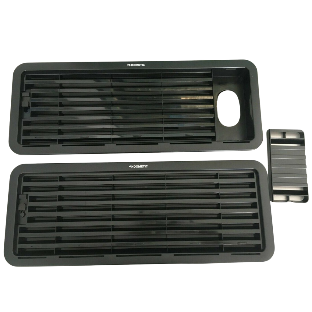 Dometic AS1625-KIT-B Black 5 Piece Vent Kit